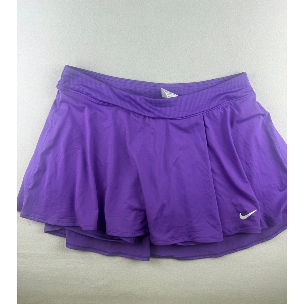 Nike Court Dri-FIT Purple Tennis Skort Womens Slim Fit Active Skirt Size 1x